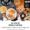 PIEZANO XL Crispy Crust Pizza Oven by Granitestone 14 Inch Electric Pizza Oven Indoor Countertop Maker w/ Ceramic Stone Heats up to 800°F for Stone Baked Pizzeria Style at Home As Seen on TV Products