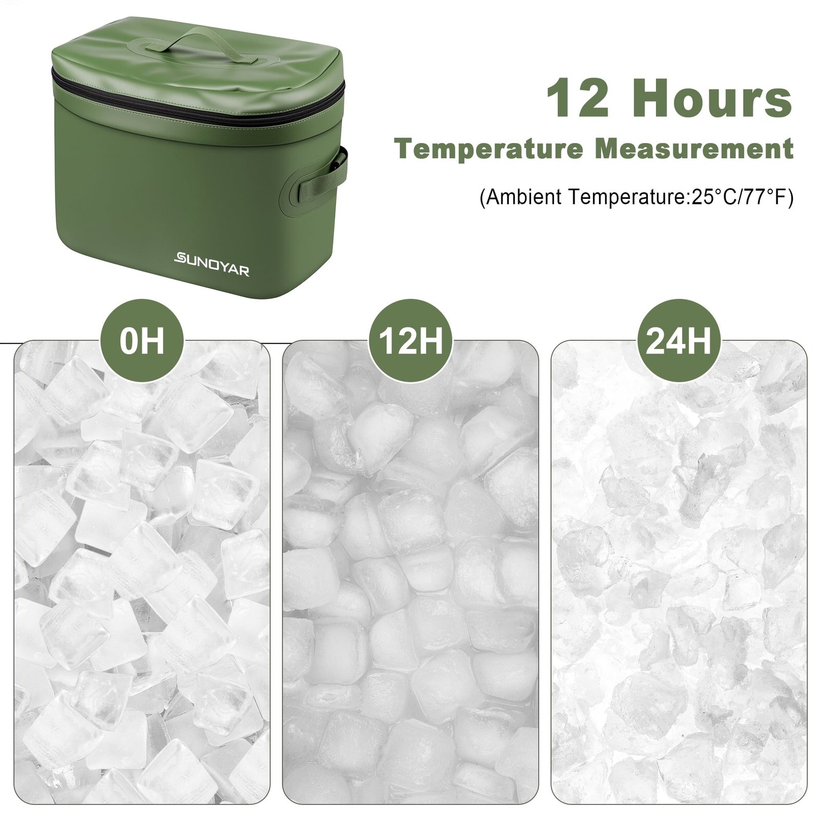 SUNOYAR Soft Cooler Bag, 40 Can/20L Insulated Cooler for Women Man, Waterproof & Collapsible Cooler Bag for Camping, Beach, Travel, Picnic